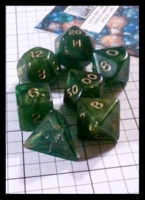 Dice : Dice - Dice Sets - Xeno Games Gold Mist Green Gold 1405 - Ebay Oct 2013
